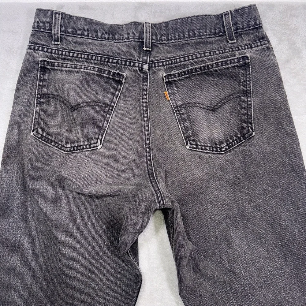 Vintage Levi's 550 Orange Tab Relaxed Tapered Made In USA Mens 36x30 (Fit 34x30)